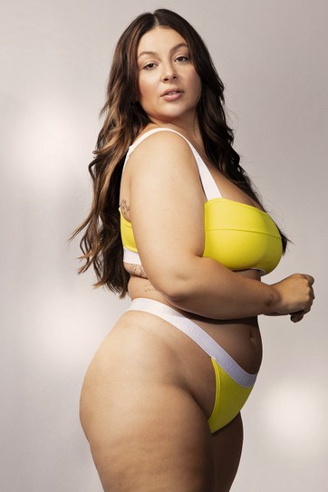 CALCINHA AMARELA STRING GAIA